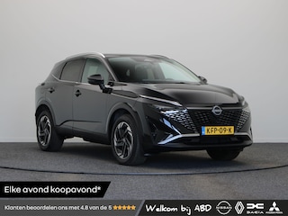Nissan Qashqai 158pk MHEV Xtronic N-Connecta | Panoramadak | Pilot Assist | Elektrische achterklep | Head-up Display | Stoel, stuur en voorruit verwarming  | Rondomzicht camera |
