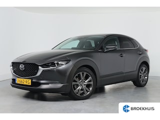 Mazda CX-30 2.0 e-SkyActiv-X M Hybrid Luxury | Trekhaak | Lederen bekleding | Elektr Stoel + Mem | Adaptive Cruise | HUD | Camera | Keyless | LED | Stoel-/stuurverwarming