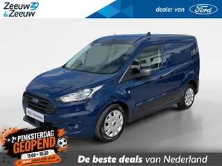 Ford Transit Connect 1.5 EcoBlue L1 Trend 100 pk | Navigatiepakket | 2x schuifdeur | Achterklep met ruit | Cruise control | Voorruitverwarming | Verwarmde voorstoelen | Parkeersensoren