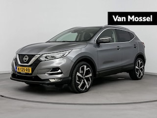 Nissan Qashqai 1.3 DIG-T Premium Edition | airco automatisch | Apple Carplay/Android Auto | cruise control | dodehoek detectie | LED koplampen | lederen bekleding | lichtmetalen velgen 19" | navigatiesysteem full map | panoramadak |