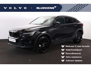 Volvo EC40 Single Motor Extended Range Ultra Black Ed. 82 kWh - Panoramadak - IntelliSafe Assist & Surround - 360º Camera - Harman Kardon audio - Verwarmde voorstoelen, stuur & achterbank - Parkeersensoren voor & achter - Elektr. bedienb. voorstoelen met geheugen links - Draadloze tel. lader - Extra getint glas - 20' LMV