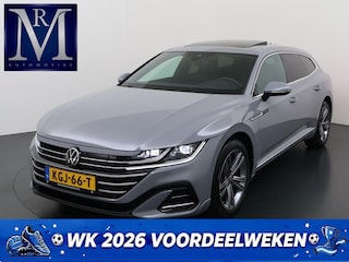Volkswagen Arteon 1.4 TSI eHybrid R-Line BINNEN + BUITEN PANO| NAPPALEDER SPORTSTOELEN| ELEK. STOEL MET MEMORY| ELEK. ACHTERKLEP| ACHTERBANK VERWARMD| CAMERA| STOELVERWARMING| CARPLAY| DODE HOEK SENSOR