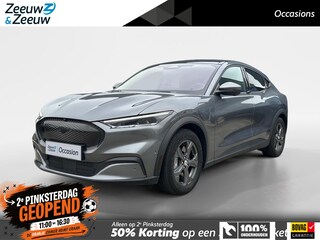 Ford Mustang Mach-E Extended RWD 98 kWh 294pk | 95,5% SOH | WLTP 610km rijbereik | Stoel- stuur en voorruitverwarming | Panorama dak | Elektrische stoelen | Technologypack +