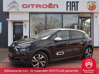 Citroën C3 PureTech 83PK S&S Shine, Rijklaarprijs | Trekhaak afn. | Navigatie | DAB+ | Achteruitrijcamera | Parkeersensoren v + a