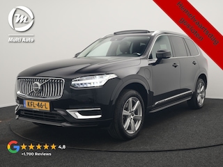 Volvo XC90 T8 Recharge AWD Inscription 7 Persoons PHEV 394pk | Panodak | Adaptive Cruise | Camera | Lederen Sportstoelen Memory & Verwarmd | Stuur Verwarmd | Keyless | Blis | Apple Carplay | Navigatie | DAB | Plug In Hybrid |