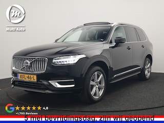 Volvo XC90 T8 Recharge AWD Inscription 7 Persoons PHEV 394pk | Panodak | Adaptive Cruise | Camera | Lederen Sportstoelen Memory & Verwarmd | Stuur Verwarmd | Keyless | Blis | Apple Carplay | Navigatie | DAB | Plug In Hybrid |