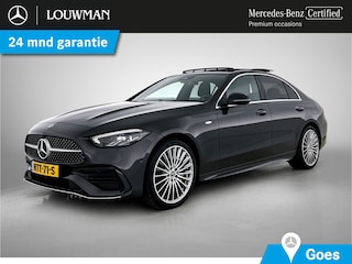 Mercedes-Benz C-klasse 300 e Business Solution AMG AMG Line | Night Pakket | Panoramadak | 19 Inch AMG Velgen | Memory Voorstoelen. Inclusief 24 maanden Mercedes-Benz Certified garantie voor Europa.