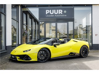 Lamborghini Huracán Evo Spyder 5.2 V10 NOVITEC Giallo Tenerife Lift - Sport Seats - Lamborghini Service Historie