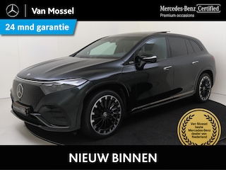 Mercedes-Benz EQS SUV 580 4MATIC AMG Line 108 kWh / Panoramadak/ 22 inch/ HYPERSCREEN/ AIRMATIC/ Carbon int/ Nappa/ El. Trekhaak/ Smaragdgroen