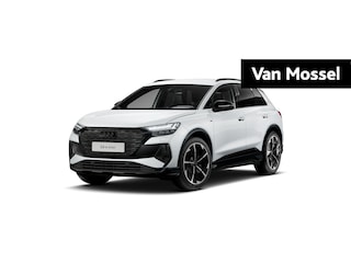 Audi Q4 40 Edition 63 kWh l Adaptive cruise control l Geheugen best. stoel l Navigatie l SONOS Premium l Warmtepomp l Climate control l 360 graden camera l Dodehoekdetectie l Head-up display l Matrix-ledkoplampen l Trekhaak l Stoelverwarming l Optiekpakket zwart plus