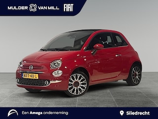 Fiat 500 Cabrio RED 1.0 Hybrid 70pk | CLIMA | NAVI | PARKEERHULP | CRUISE CONTROL | 16" LM-VELGEN | APPLE CARPLAY / ANDROID AUTO | DAB+