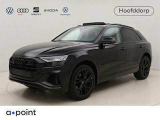 Audi Q8 55 TFSIe quattro Pro Line Plus 380pk | Unieke Auto | Panoramadak | Zeer weinig km's  | 21 inch lichtmetalen velgen | 360 graden camera |