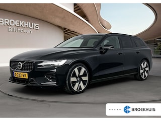 Volvo V60 T6 Plug-in hybrid Plus Dark Long Range | Leder | Keyless Entry | 19'' | Memory| Intellisafe Surround & Assist |  Getint Glas |