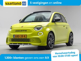 Abarth 500 Cabrio Abarth Turismo 42 kWh [ Navi Apple / Android Stoelverwarming Cruise Camera ]