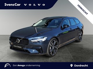 Volvo V90 2.0 T8 Plug-in hybrid AWD Ultra Dark | Bowers & Wilkins audio | Luchtvering | 20 inch | Trekhaak