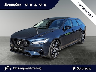 Volvo V90 2.0 T8 Plug-in hybrid AWD Ultra Dark | Bowers & Wilkins audio | Luchtvering | 20 inch | Trekhaak