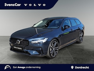 Volvo V90 2.0 T8 Plug-in hybrid AWD Ultra Dark | Bowers & Wilkins audio | Luchtvering | 20 inch | Trekhaak