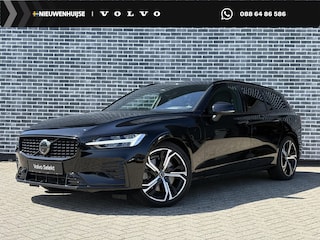 Volvo V60 2.0 T6 Plug-in hybrid AWD Plus Dark | Long Range | Adaptieve Cruise Control |  360º Parkeercamera | Stoel-/Stuurverwarming | 19" Velgen | Trekhaak | Dodehoek Detectie |