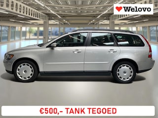 Volvo V50 2.4i Summum Incl. BTW, dealer onderhoud, leder, electr. stoel, boekjes...