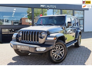 Jeep Wrangler Unlimited 4xe 380 Sahara|Leder|360|ACC|Stuur & stoelverwarming|Led