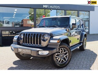 Jeep Wrangler Unlimited 4xe 380 Sahara|Leder|360|ACC|Stuur & stoelverwarming|Led