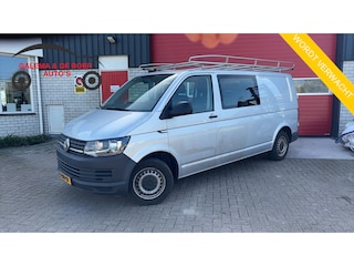 Volkswagen Transporter 2.0 TDI L2H1 DC 6 PERS / TREKHAAK / 1STE EIG / DEALER OH / LEDER / AIRCO / BLUETOOTH / CRUISE / NL-AUTO