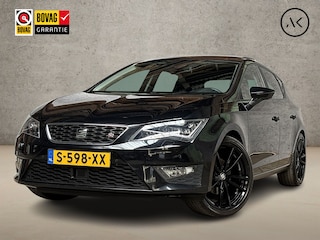 Seat Leon 1.4 TSI ACT FR Sport 150Pk Automaat (SCHUIFDAK, BLACK PACK, NAVIGATIE, LEDER/ALCANTARA, STOELVERWARMING, ADAPTIVE CRUISE, GETINT GLAS, LED KOPLAMPEN, NIEUWSTAAT)