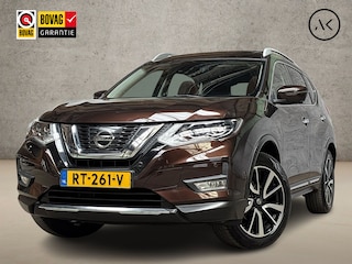 Nissan X-Trail 1.6 DIG-T Tekna 164Pk (PANORAMADAK, NAVIGATIE, BRUIN LEDER, 360 CAMERA, GETINT GLAS, SPORTSTOELEN, STUUR/STOELVERWARMING, ELEK ACHTERKLEP, NIEUWSTAAT)