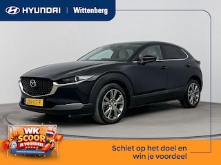 Mazda CX-30 2.0 e-SkyActiv-X M Hybrid Luxury | Achteruitrij camera | Adaptive cruise | Elektrische stoelen | Lederen bekleding | Dodehoek detectie | Elektrische achterklep |