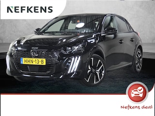 Peugeot 208 GT Hybrid 145pk Automaat | Navigatie | Camera v+a | Climate Control | Adaptieve Cruise Control | Parkeersensoren v+a | Armsteun | Keyless | Full Led koplampen | Dodehoeksensor| Leder/stof sportstoelen | Bluetooth | Draadloze Apple CarPlay / Android Auto | DAB+ radio | Donker getint glas | 17" lichtmetalen velgen |