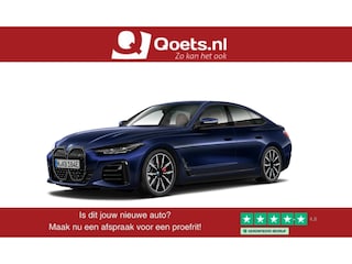 BMW i4 eDrive40 84 kWh M Sport pro - Active cruise control - Elektrisch verwarmde voorstoelen - Stuurwielrand verwarmd - Getinte ruiten - Comfort Access - Harman kardon - Ambiance verlichting -