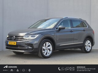 Volkswagen Tiguan 1.4 TSI eHybrid Elegance / Trekgewicht 1.800 kg / Stuur- & Stoel verwarming / Achteruitrijcamera / Adaptief cruise control / Elektrische achterklep / Apple Carplay Android Auto / Climate control / Draadloze telefoon lader /