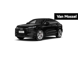 Audi Q6 e-tron edition 83 kWh l Adaptive cruise control l Stuurverwarming l Navigatie l Dodehoekdetectie l Climate control l Stoelverwarming voor en achter l Rood gespoten remzadels l Carbon pakket l Warmtepomp
