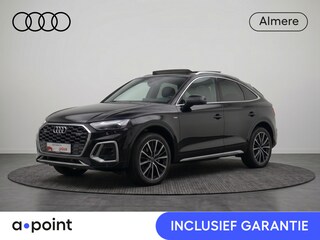 Audi Q5 50 TFSI e S edition 299 pk S-tronic | SOH 100% | Navigatie | Panoramadak | Parkeersensoren | Achteruitrijcamera | S-Line |