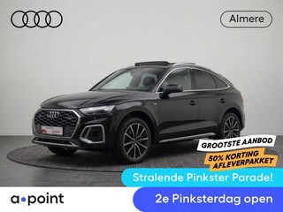 Audi Q5 50 TFSI e S edition 299 pk S-tronic | SOH 100% | Navigatie | Panoramadak | Parkeersensoren | Achteruitrijcamera | S-Line |