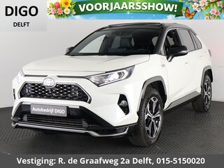 Toyota RAV4 2.5 Plug-in Hybrid AWD Bi-Tone Plus | 1500 KG trekgewicht | JBL Audio | Stoelverwarming & ventilatie | Memory Seats | Schuif-/Kanteldak | Navigatie