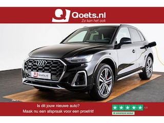 Audi Q5 55 TFSI e S edition Adaptieve cruise control - Elektrisch verstelbare/verwarmde stoelen - Parkeerassistent - Assistentiepakket City/Parking - Sportstoelen - Achterbank plus - interieurvoorverwarming/ventilatie -