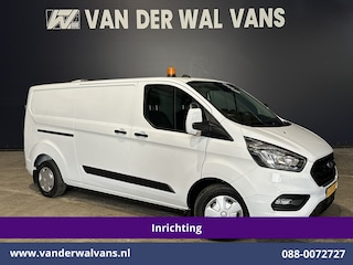 Ford Transit Custom 2.0 TDCI 130pk L2H1 Inrichting Euro6 Airco | Camera | LED | Apple Carplay | 2800kg Trekhaak | Cruisecontrol Android Auto, Verwarmde voorruit, Stoelverwarming, Parkeersensoren