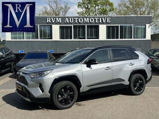 Toyota RAV4 2.5 Hybrid AWD Bi-Tone | STUUR + STOEL VERWARMING | KEYLESS | ACHTERUITRIJ CAMERA | ADAP. CRUISE | ELEK. STOELEN | TREKHAAK | 46K KM ! | 12 MND BOVAG GARANTIE |