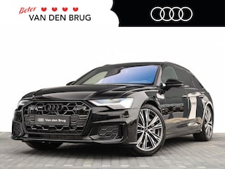 Audi A6 Avant 50 TFSI e quattro S edition | 360° camera | Verwarmde voorruit | Adaptief onderstel | HUD | B&O | Pano | Trekhaak | Keyless | Stoelverw. v+a | Stuurverwarming | Elektr. verst. voorstoelen + memory |