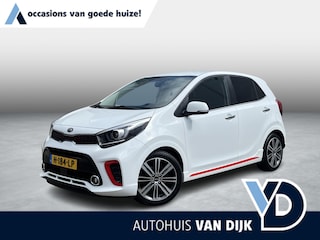 Kia Picanto 1.0 T-GDI GT-Line | NL Auto/1e Eig./Navi/Leder/Clima/Cruise/Stuur&Stoelverwarming/Apple CarPlay-Android Auto