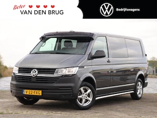 Volkswagen Transporter 2.0 TDI 110PK L2 Dubbele cabine | Navigatie | Cruise control | Airco | Camera | Lm velgen | Apple Carplay/Android Auto | Side bars |