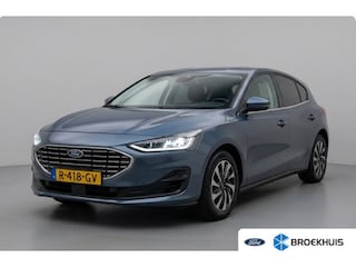 Ford Focus 1.0 EcoBoost Hybrid Titanium Style | Dealer Onderhouden! | LED | Winter Pack | Clima | Navi | Cruise Control | Keyless | Parkeersensoren V+A