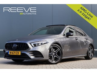 Mercedes-Benz A-klasse 250 AMG Automaat 225pk | Panoramadak | Wide Screen | Sfeerverlichting | Premium Audio | Stoelverwarming | Camera