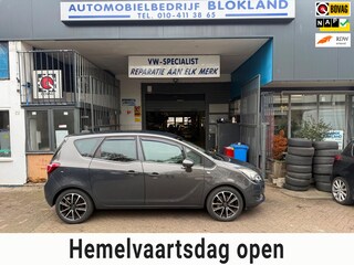 Opel Meriva 1.4 Turbo Cosmo/ LPG/ met onderhoudshistorie, Lederen interieur, Airco, Cruise Control, NAP en een ruime APK!!!