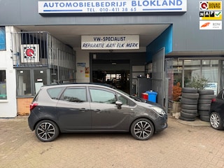 Opel Meriva 1.4 Turbo Cosmo/ LPG/ met onderhoudshistorie, Lederen interieur, Airco, Cruise Control, NAP en een ruime APK!!!