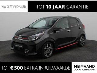 Kia Picanto 1.0 T-GDi GT-Line 5p 100 PK | Open Dak | Leder | Stoelverwarming | Keyless | Camera | Navi | Clima | Cruise