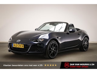 Mazda MX-5 1.5 SkyActiv-G 132 GT-M | DEEP CRYSTAL BLUE | LEDER | STOELVERWARMING | DAB | APPLE / ANDROID | 17"