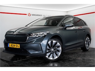 Skoda Enyaq 90% SOH Panoramadak Trekhaak Warmtepomp Leder 60