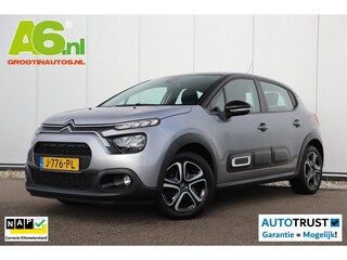Citroën C3 1.2 PureTech Feel Navigatie Carplay Android Climate Cruise Control Rijstrooksensor Parkeersensor All-season banden!